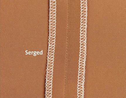 Serged Seam Finishes, Rug Rats, Threads Magazine, Garment Construction, Silk Noil, Fashion 1960s, Clothes Sewing, What Is The Difference Between, I'm Afraid