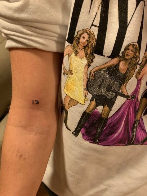 You Belong With Me Tattoo, Swift Tattoo, Tv Tattoo, Sticker Sleeve, Taylor Swift News, Matching Tats, Taylor Core, Taylor Swift Merchandise, Taylor Swift Tattoo