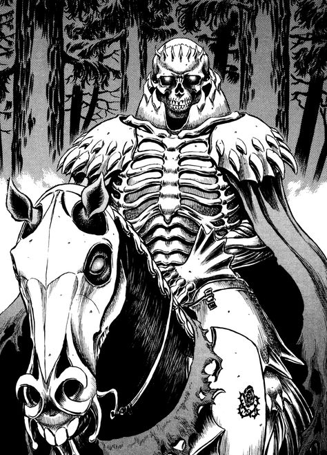 Gallery:Skull Knight | Berserk Wiki | Fandom Skull Knight, Knight Tattoo, Berserk Manga, Kentaro Miura, Image Bank, Japanese Characters, Good Manga, Free Manga, Manga Illustration