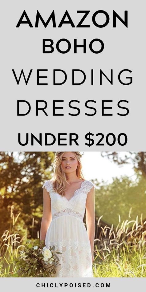 Boho Wedding Dress Under 500, Boho Wedding Beach Dress, Casual Boho Wedding Dresses, Sundress Style Wedding Dress, Affordable Elopement Dress, Boho Wedding Dress Australia, Backyard Wedding Dresses Simple, Summer Simple Wedding Dresses, Sun Dress Wedding Dresses