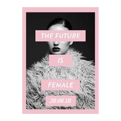 Looking forward to tonight's "The Future is Female" event at Wear the Walk 👩🏼🎤⠀⠀ .⠀⠀ .⠀⠀ .⠀⠀ @wearthewalk #thefutureisfemale #powerwoman #emergingdesigners #sustainablefashion #wearthewalk #networking #event #fashionstyling #fashionforward #trends #londonfashion #london #hautecouture #catwalk #streetstyle #influencer #buylesschoosewell #statementclothes #contemporaryfashion #ecofashion Neon Poster, Groups Poster, The Future Is Female, Future Is Female, Graphisches Design, Gold Poster, Online Posters, Vogue Covers, Buy Posters