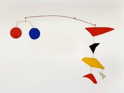 Alexander Calder Sculptures – Fünf Gemüse Calder Mobile, Mobile Sculpture, Alexander Calder, Mobile Art, Kinetic Art, Hanging Mobile, Wire Sculpture, Arte Popular, Yellow And Blue