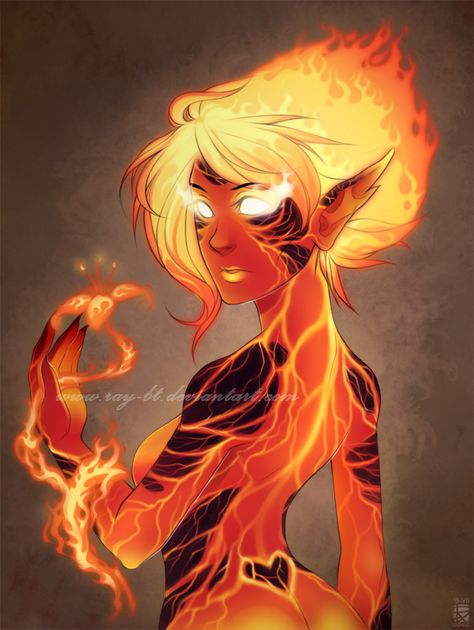 lava face Lava Person Art, Lava Person, Lava Character Design, Lava Kingdom, Fire Elemental Character Design, Lava Character, Fire Elemental Female, Fire Hair Drawing, Fire Oc