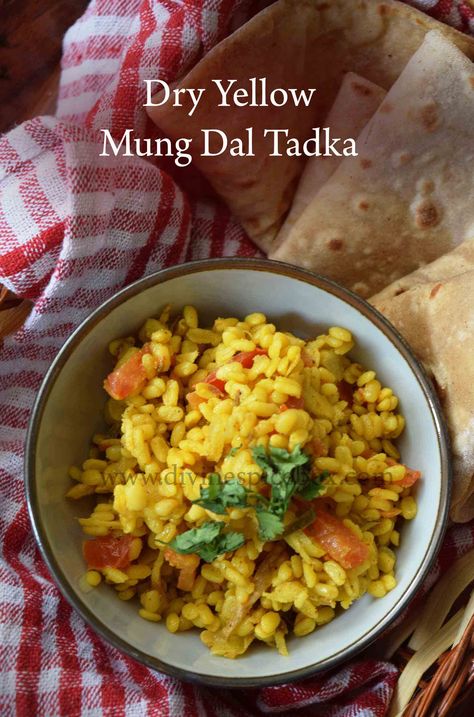 Dry Moong Dal Recipe, Yellow Dal, Moong Dal Recipe, Dal Recipes, Dal Tadka, Protein Rich Snacks, Indian Veg Recipes, Dal Recipe, Moong Dal