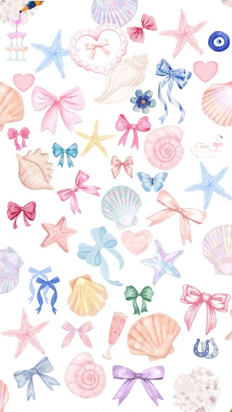 Love Shack Fancy Wallpaper Laptop, Love Shack Fancy Wallpaper, Lilly Pulitzer Iphone Wallpaper, Preppy Aesthetic Wallpaper, Beach Wall Collage, Pink Wallpaper Backgrounds, Cute Summer Wallpapers, Bow Wallpaper, Phone Wallpaper Pink