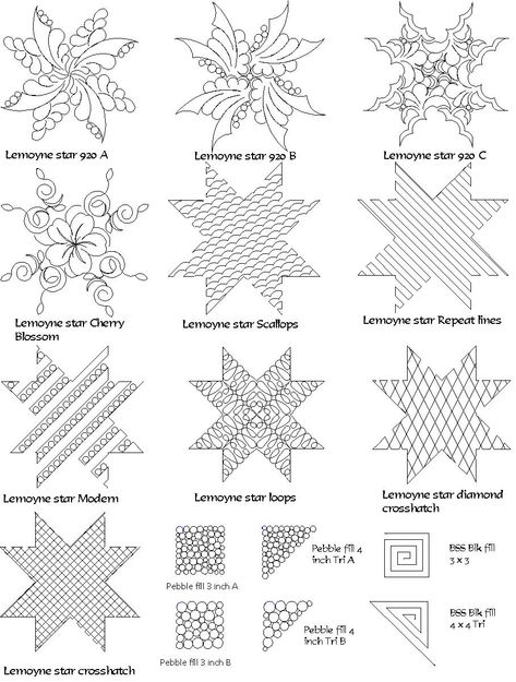 Carpenter Star Quilt, Quilting Stars, Lemoyne Star, Trapunto Quilt, Judy Niemeyer Quilts, Long Arm Quilting Patterns, Computerized Quilting, Free Motion Quilting Patterns, Machine Quilting Patterns