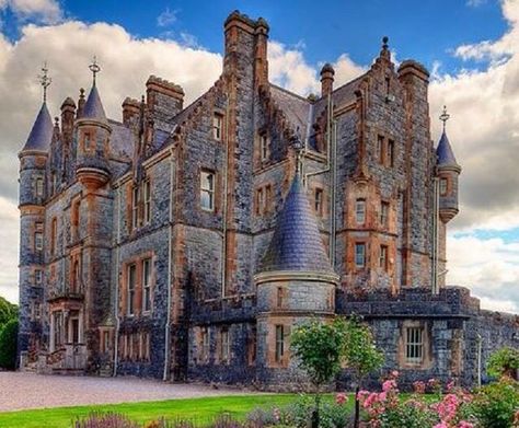 Blarney House, County Cork, Ireland Blarney Castle Ireland, Blarney Castle, Castle Ireland, Castle House, Beautiful Castles, Medieval Castle, Ireland Travel, Places Around The World, Vacation Spots