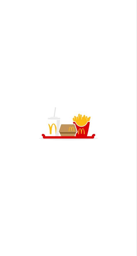 Mcdonalds Logo Aesthetic, Mcdonalds Aesthetic Wallpaper, Mc Donalds Tumblr, Mcdonalds Illustration, Macdonald Wallpaper, Mcdonalds Stickers, Mcdonalds Wallpaper, Mc Donald Logo, Mcdonalds Advertising