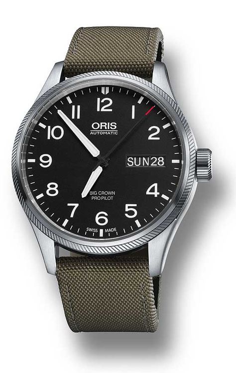 Oris Big Crown, Oris Watches, Big Crown, Watch Big, Aviator Watch, Pilot Watch, Swiss Watches, Automatic Watch, Pilots