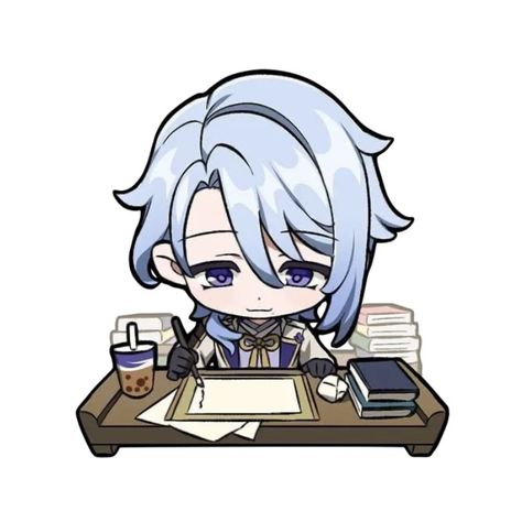 Ayato Emoji, Genshin Emotes, Genshin Impact Stickers, Ayato Genshin, Genshin Stickers, Ayato Kamisato, Chibi Genshin, Genshin Chibi, Kamisato Ayato