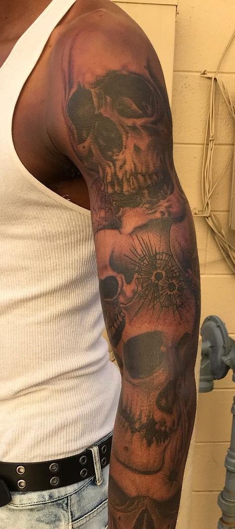 38+ Fantastic Half and Full Sleeve Tattoos Ideas for 2019 Part 32; Sleeve Tattoo design ideas; Sleeve Tattoos ideas; Sleeve Tattoos designs; Sleeve Tattoos summer images; Sleeve Tattoos for women; Sleeve Tattoos for men Louisiana Tattoo Sleeve, Male Sleeve Tattoo Ideas Black, Shoulder Half Sleeve Tattoo Men, Male Tattoos Sleeves, Black Men Sleeve Tattoo, Arm Sleeve Tattoos Men, Full Sleeve Tattoos For Guys Black, Sleeve Filler Ideas Men, Sleeves For Men Tattoos