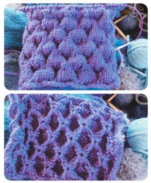 Free Bubble Knitting Stitch - Knitting Kingdom Slip Stitch Knitting, Bubble Stitch, Slip Stitches, Lace Knitting Stitches, Cable Knitting, Purl Stitch, Scarf Knitting Patterns, Knit Stitch Patterns, Knitting Charts