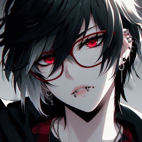 Character Design Vampire, Male Vampire Oc, Goth Boy Art, Anime Goth Boy, Vampire Photo, Male Vampire, Goth Vampire, Aesthetic Illustration, Anime Goth