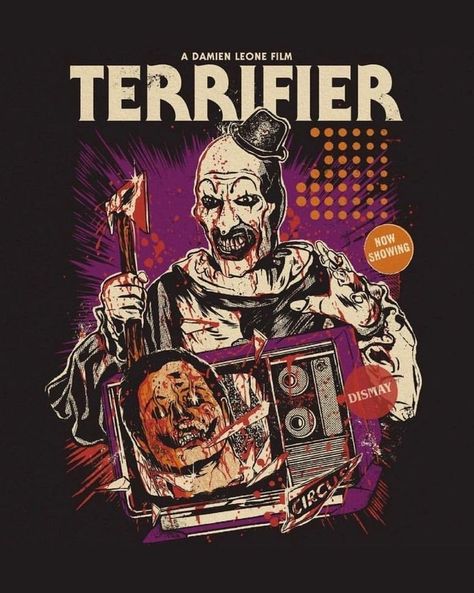 Terrifier 2, Art The Clown, Late To The Party, Witchy Wallpaper, Horror Posters, Evil Clowns, Horror Movie Art, Movie Posters Design, Creepy Clown