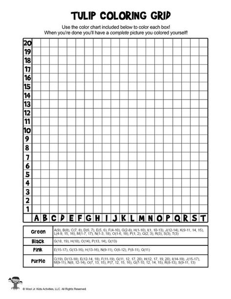 Spring and Easter Mystery Pictures Grid Coloring Pages | Woo! Jr. Kids Activities Fifth Grade Coloring Pages, Pixel Coloring Pages, Grid Coloring Pages, Mystery Grid Drawing, Grid Coloring, Substitute Teacher Resources, Activity Pages For Kids, Mystery Art, Fast Finisher Activities