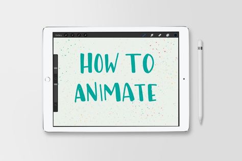 Animate On Procreate, Using Procreate, Ebb And Flow, How To Make Animations, Create Animation, Procreate App, Best Apps, A Cartoon, You Youtube