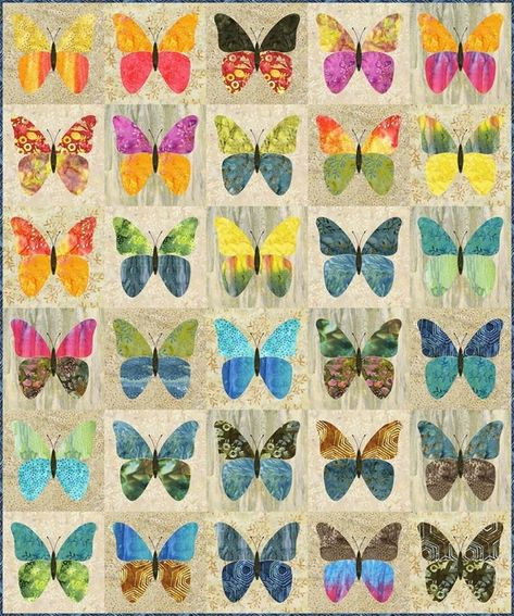 Butterfly Quilt Pattern, Quilt Templates, Butterfly Stencil, Basket Quilts, Laundry Basket Quilts, Butterfly Quilt, Applique Quilt Patterns, Art Origami, Basket Quilt