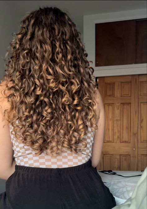 Curly Hair With Long Layers, Hair With Long Layers, Curl Cut, 3a Curly Hair, Long Layered Curly Hair, Curly Tips, Curly Layers, 3a Hair, Long Curly Haircuts