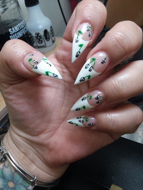 Teacher Nails Designs, August Nails 2023, Back To School Nails Acrylic, End Of Summer Nails, Nails August, Teacher Nails, Acrylic Nail Polish, August Nails, Makeup Nails Designs