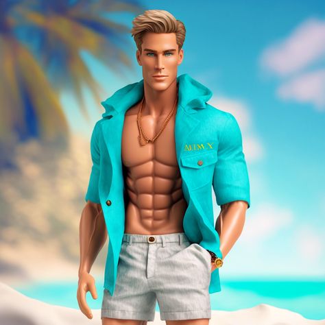 Barbie Png, Male Art Men, Ken Dolls, Barbie Sets, Art Men, Barbie Family, Valley Of The Dolls, Male Doll, Ken Doll