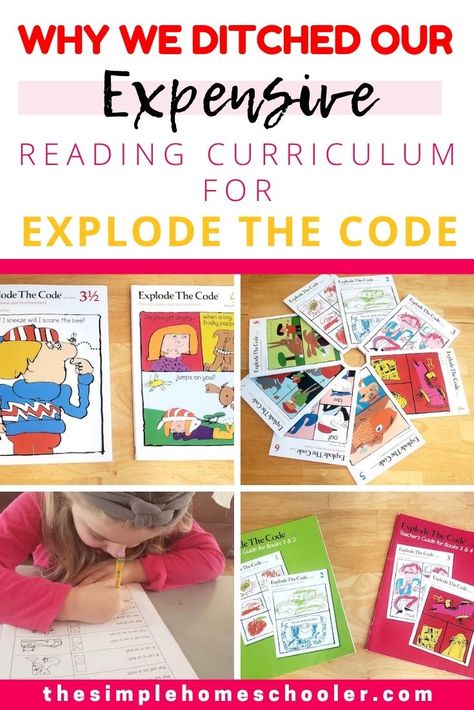 Reading Curriculum Kindergarten, Reading Curriculum 1st Grade, Phonics Curriculum Kindergarten, Homeschool Phonics Curriculum, All About Reading Curriculum, All About Reading Level 1, Kindergarten Reading Curriculum, Explode The Code, Homeschool Budget