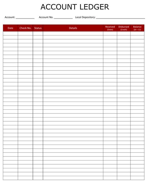 Printable General Ledger Sheet Template Budget Sheet Template, Accounting Ledger, Organization Binder, Home Organization Binders, Paper Clutter Organization, Budget Spreadsheet Template, Budget Sheet, Daily Planner Printables Free, Income And Expenses