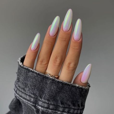 32 Trendy Chrome Nail Ideas for Your Next Mani Colorful Chrome Nails, Trendy Chrome Nails, Chrome Nail Ideas, Chrome Nail, Chrome Nails, Nail Ideas, Nail Art, Nails, Art