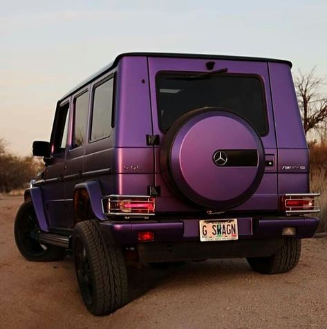 Purple Mercedes, Night Snapchat, Snap Night, Mercedes Benz World, Old Mercedes, Dream Cars Mercedes, Mercedes G Wagon, Purple Car, Mercedes Benz Trucks