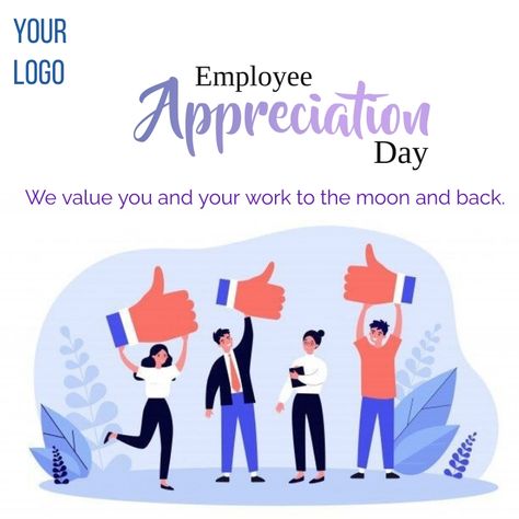 Job Wallpaper, National Employee Appreciation Day, Appreciation Images, Employee Day, Employee Appreciation Day, Instagram Poster, Employee Benefit, Thank You Letter, Employee Appreciation