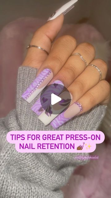 Markaela T. Nail Boutique on Instagram: "Here are 3 important tips for the best press-on retention:

✨ SIZING ACCURACY ✨ Accurately sizing your press-ons prevents them from fitting too loose or even too tight and the risk of nails popping/falling off! Instructions on How to Size are pinned on my IG page 💞

✨ PROPER APPLICATION ✨ Knowing how to properly prep your natural nails and apply your press-ons makes a HUGE difference! Instructions are provided with each Markaela T. set shipped!💞

✨ YOUR NAILS ARE NOT TOOLS ✨ You should NEVER EVER use your nails as tools! Applying unnecessary pressure will definitely cause damage to your press-ons AND your natural nails, so it is not recommended 💞 

Follow me for more tips and information! 💖

How to Order instructions are pinned on my page! DM to Nail Boutique, Press Ons, Bling Nails, Valentine's Day Nails, Valentines Nails, Nails On Fleek, Nail Artist, Natural Nails, Press On Nails