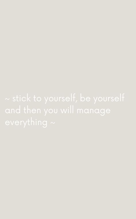 Sticking to yourself is one of the things that will teach you to rely on yourself and be who you want to be 🤍 | #aesthetic #quotes #quoteoftheday #life #lifestyle #believe #beyourself Be Aesthetic, Rely On Yourself, Aesthetic Quotes, The Things, Quote Of The Day, Things That, Lifestyle, Quotes