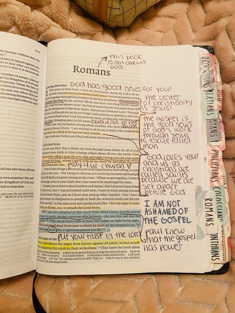 Romans Chapter 1 Study, Romans 1 Bible Journaling, Bible Journaling Romans, Bible Coding, Romans Bible Study, Romans Bible, Good Scriptures, Inspire Bible, Study Plans