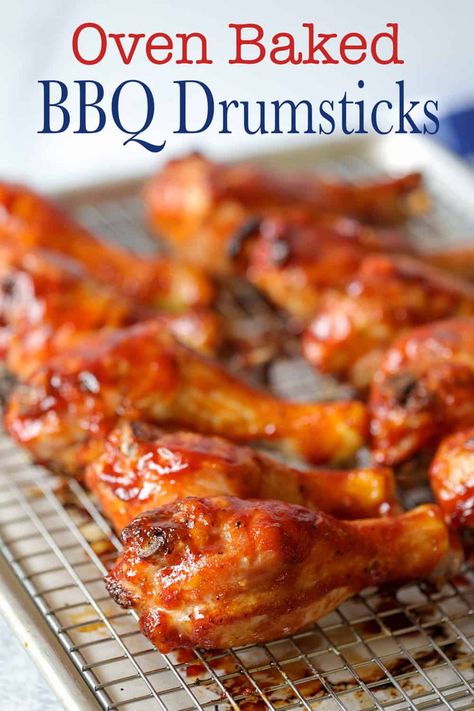 Baked Barbeque Chicken, Baked Bbq Chicken Legs, Chicken Legs In Oven, Baked Bbq Chicken Recipes, Oven Baked Chicken Legs, Oven Baked Bbq Chicken, Bbq Chicken Drumsticks, Nacho Recipe, Bbq Chicken Legs