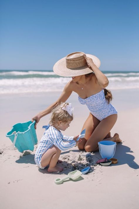 Caitlin Covington, Southern Curls And Pearls, Family Beach Pictures, Spa Towel, Baby Swimsuit, Baby Swimwear, Beach Pictures Poses, Beach Fashion, Family Beach