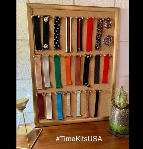 Apple Watch Band Organizer Diy, Apple Watch Bands Organizer, Diy Apple Watch Band Storage, Apple Watch Band Organizer, Diy Apple Watch Band, Diy Watch Band, How To Store Apples, Apple Watch Fitness, Diy Apple