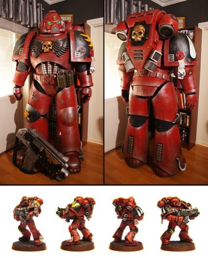 SONY DSC Warhammer 40k Cosplay, Space Marine Cosplay, 40k Cosplay, Marine Costume, Warhammer 40k Blood Angels, Batman Christian Bale, Foam Armor, Art Kawaii, Warhammer 40k Art