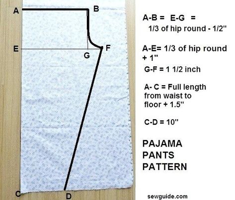 Pajama Pants Diy, Pajama Pants Pattern Free, Sew Pajama Pants, Diy Pajamas, Kids Pants Pattern, Boxer Shorts Pattern, Pajama Pants Pattern, Pants Pattern Free, Pajamas Pattern