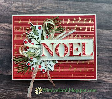 Windy's Wonderful Creations: Noel For The Pals Blog Hop Christmas Classics, Stamped Christmas Cards, Christmas Paper Crafts, Homemade Christmas Cards, Stampin Up Christmas Cards, 2023 Christmas, Stampin Up Christmas, Diy Christmas Cards, Christmas Cards To Make