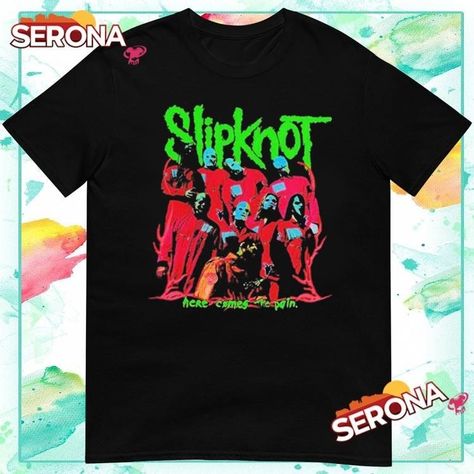 Slipknot, the enigmatic and heavy metal band, is set to unveil a new merchandise item that will surely delight their dedicated fans. The Slipknot: Here Comes the Pain Photo 2024 Shirt is a must-have for any true Slipknot aficionado. How I can buy this Slipknot here comes the pain photo 2024 shirt This exclusive shirt … Heavy Metal Bands, Slipknot, Metal Band, Lose My Mind, Here Comes, Grey And Gold, Metal Bands, Green And Purple, Heavy Metal