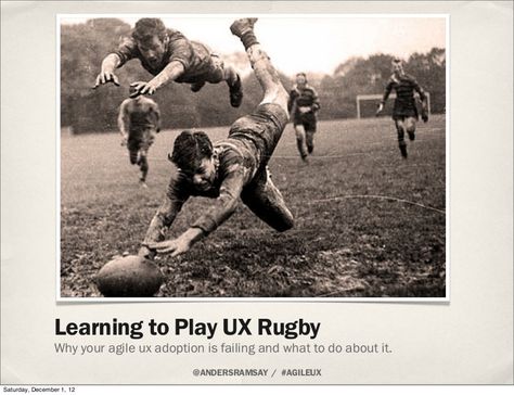 learning-to-play-ux-rugby-extended by Anders Ramsay via Slideshare Rugby School, Rugby Games, Rugby Sport, Rugby World Cup, Rugby Union, Rugby League, Action Poses, Sports Photography, White Photo