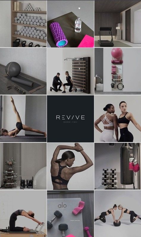 Fitness Instagram Feed, Fitness Branding, Barre Studio, Sports Design Ideas, Instagram Branding Design, Social Media Branding Design, Lets Talk, Fitness Photos, Instagram Branding