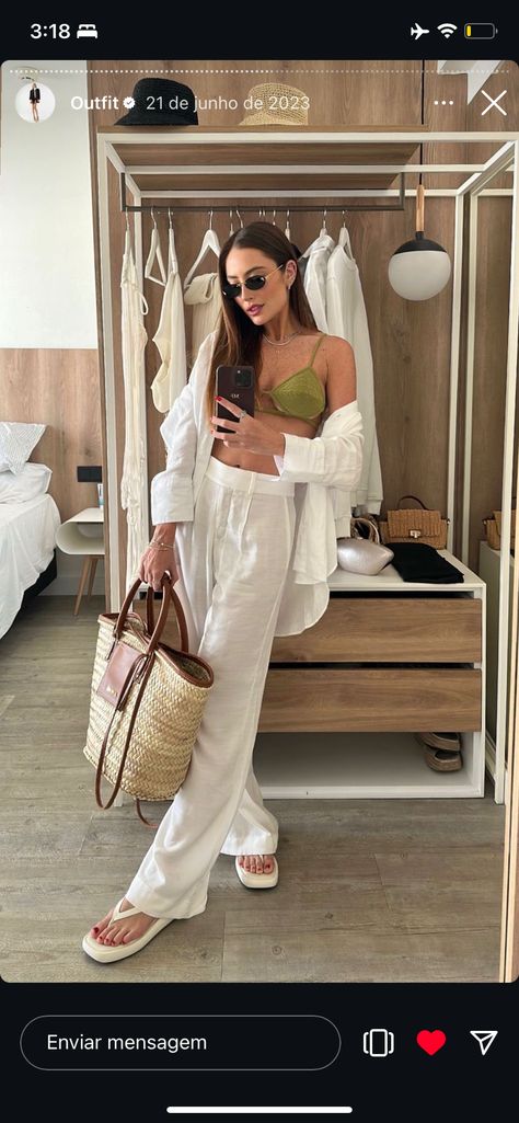 Casual Chic Outfit Summer, Beach Girl Aesthetic, Summer Pants Outfits, Looks Pinterest, Beach Fits, Summer Pants, Instagram Photo Inspiration, Casual Chic Outfit, Looks Chic