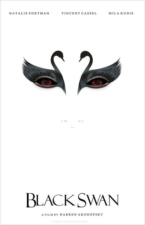 Black Swan (2010) Black Swan Tattoo, Black Swan Movie, Swan Tattoo, Swan Wallpaper, Bd Art, Movie Artwork, Film Poster Design, Minimal Movie Posters, Minimal Poster