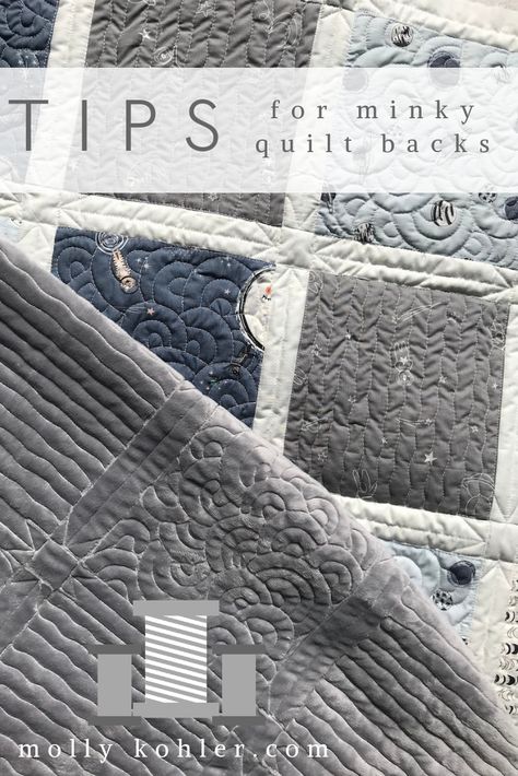 Backing A Quilt, Minky Quilt, Cluck Cluck Sew, Long Arm Quilting, Quilting Room, My Sewing Room, Luxury Blanket, New Blog Post, Quilting Tips