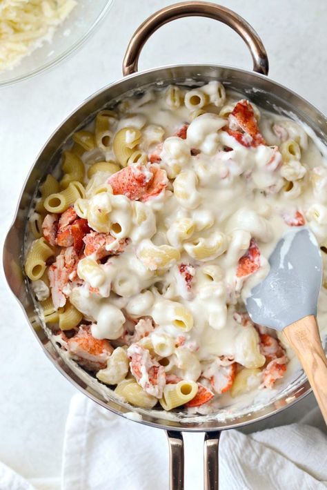 Lobster Mac And Cheese Recipe Best, Lobster Mac And Cheese Recipe, Lobster Macaroni And Cheese, White Cheddar Lobster Mac And Cheese, Lobster And Crab Mac And Cheese, Mac And Cheese Lobster, Lobster Mac N Cheese Recipe, Lobster Mac, Lobster Mac And Cheese