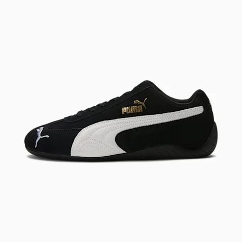 Speedcat LS Women's Motorsport Shoes, Puma Black-Puma White Puma Sneakers Outfit, Puma Speedcat, Puma Women Shoes, Driving Shoes Women, Motorsport Shoes, Sneaker Culture, Shoplook Outfits, Tire Tread, Shoes Puma