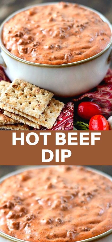 Hot beef dip is one of our favorite hot dips to serve for for game day, as an appetizer or to take to a potluck. Hot beef dip is a classic appetizer that everyone loves. Beef Dip Recipe, Hot Beef, Hot Dips, Beef Dip, Ball Recipes, Mini Appetizers, Superbowl Appetizers, Classic Appetizers, Amazing Appetizers