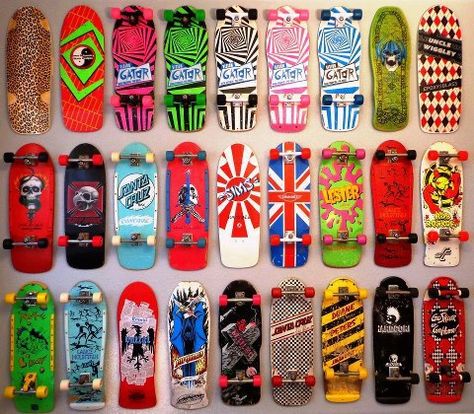 i had the lester. loved it. middle row, 3rd from right. still have it. paint mostly gone. Surfboard Skateboard, Classic Skateboard, Skateboard Pictures, Vintage Skate, Tech Deck, Old School Skateboards, Skate And Destroy, Skateboard Art Design, Vintage Skateboards