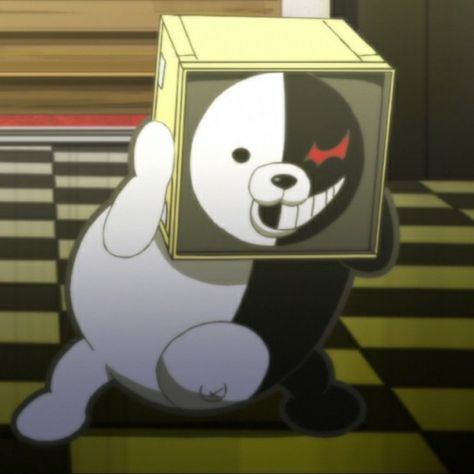 Monokuma Fanart, Monokuma Pfp, Monokuma Icon, Monokuma Plush, Danganronpa Monokuma, Danganronpa Icons, Goofy Face, Danganronpa Trigger Happy Havoc, Disneyland Tickets