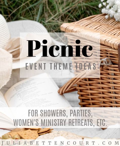 Picnic And Praise, Prayer Picnic Ideas, Ladies Picnic Ideas, Picnic Sayings, Christian Party Themes, Womens Ministry Events Themes, Prayer Picnic, Church Picnic Ideas, Picnic Theme Ideas